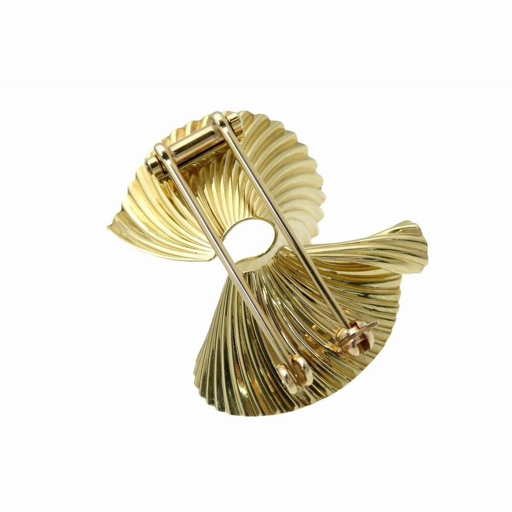 TIFFANY Authentic Gold Brooch - Picture 4 of 9